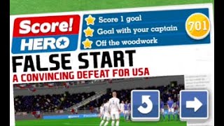 Score Hero Level 701 (3 Stars) Walkthrough - Usa Vs Italy - Youtube