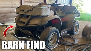 FREE Abandoned Honda Four Wheeler (Will It Run?)