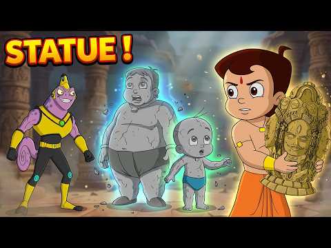 Chhota Bheem - Dost Ban Gaye Patthar | चतुर्मुखी मूर्ति का रहस्य | Cartoons for Kids in Hindi