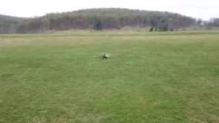 2nd time ever flying a heli. Align Trex helicopter 550E. By Von Guerrero