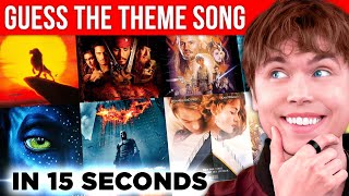 Guess the THEME SONG in 15 SECONDS