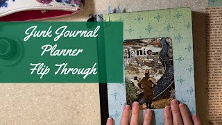 Altered Composition Notebook Flip-Through | Junk Journal Planner Inspiration & Easy DIY Tips