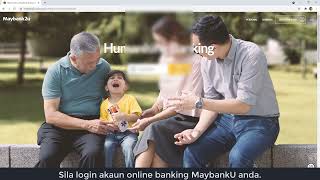 Cara Bayar Bil Air Johor Guna Maybank2U