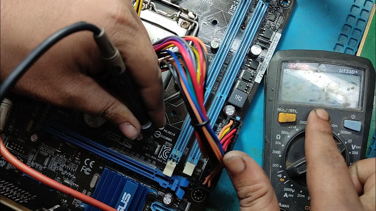 ASUS H61 DESKTOP MOTHERBOARD NO DISPLAY PROBLEM YouTube