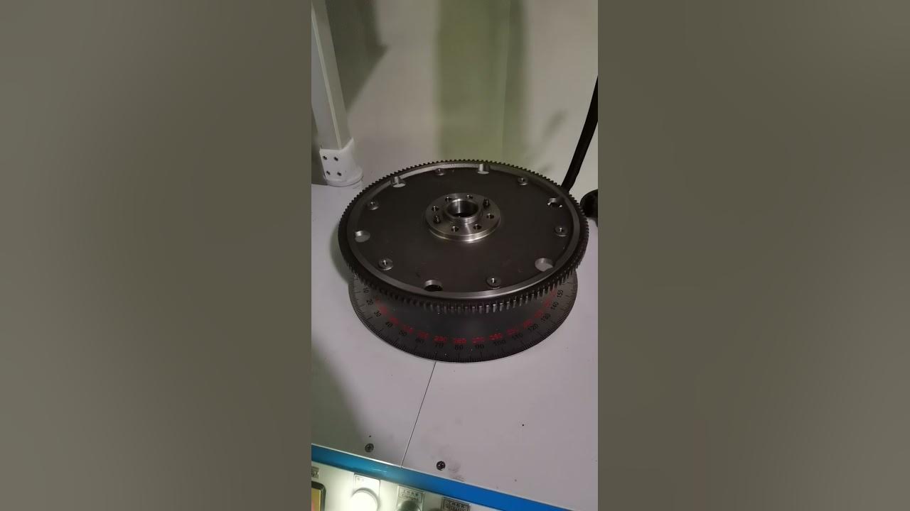 flywheel dynamic balancing and drilling PHLD16580B17 YouTube
