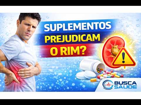 Suplementos que podem fazer mal para o seu rim e você deve evitar ou tomar com cuidado.