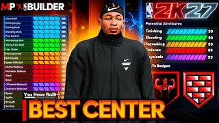 This 99 Strength Center Build Is OVERPOWERED on NBA 2K27