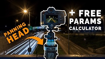 Night PANNING LONG EXPOSURE TIMELAPSE with Sky-Watcher Star Adventurer - light trails timelapse