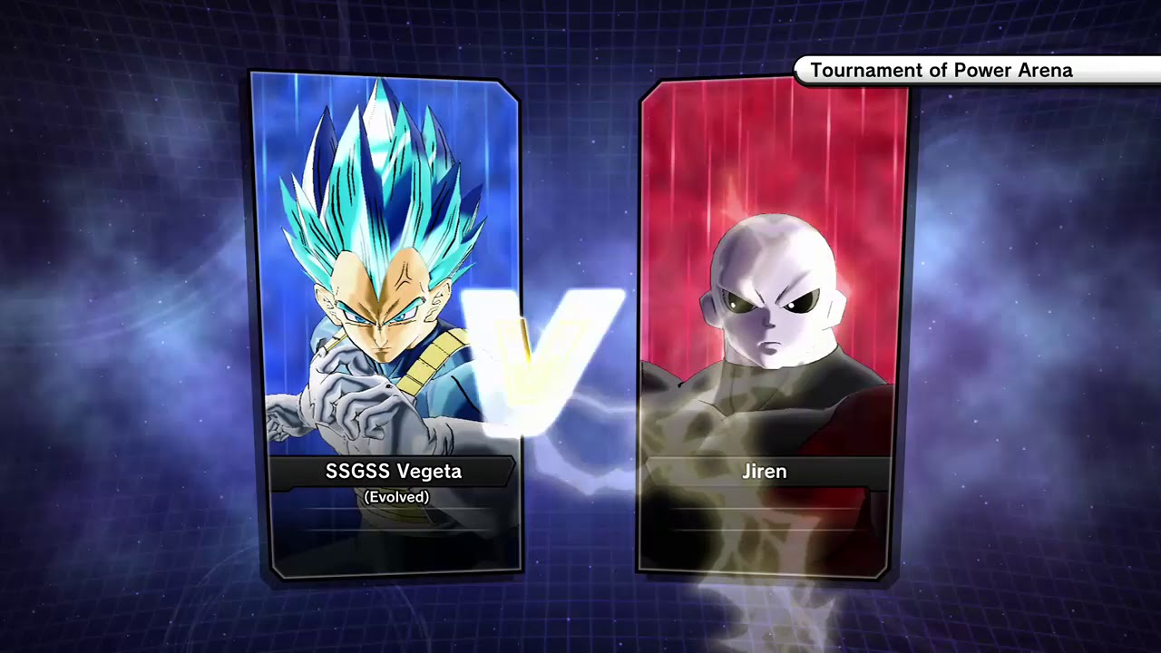 DBXV2: SSGSSE Vegeta vs. Jiren (Round 1)