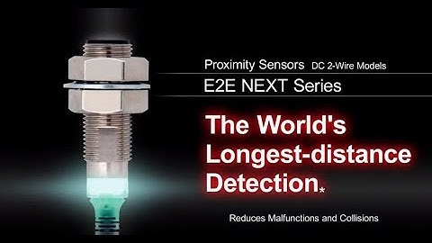 Proximity sensor: E2E NEXT Series