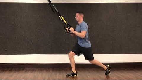 TRX Assisted Split Squat Jumps