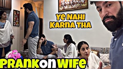 I Quit My Job Prank On Wife  | Prank on Wife | Darsh Chhikara