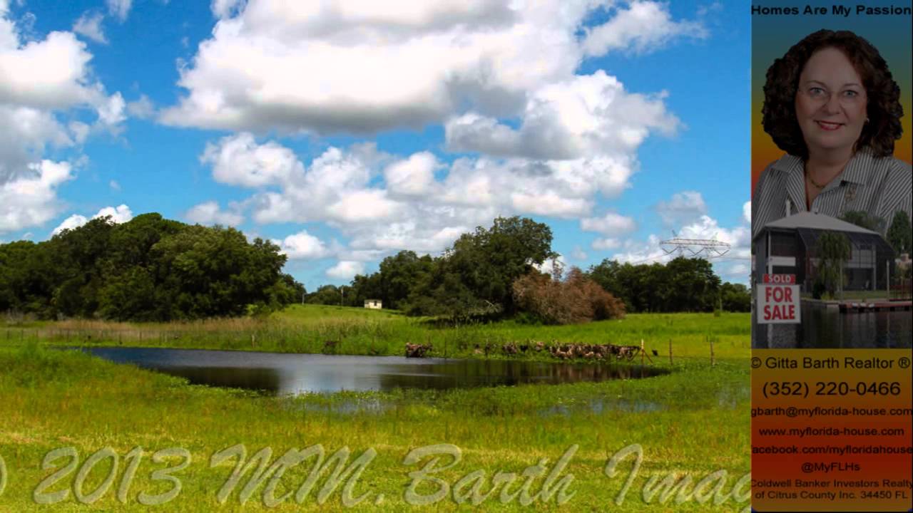 80+ Acres Farm with 2 Houses in Crystal River, Citrus County, Florida