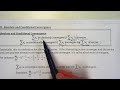 Absolute and Conditional Convergence