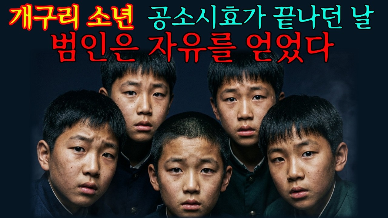 개구리소년 공소시효가 끝나던날 자정 범인은 법의 보호를 받게 되었다 I 괴담 I 미스테리 I 실종 I 무서운이야기 I 현실공포
