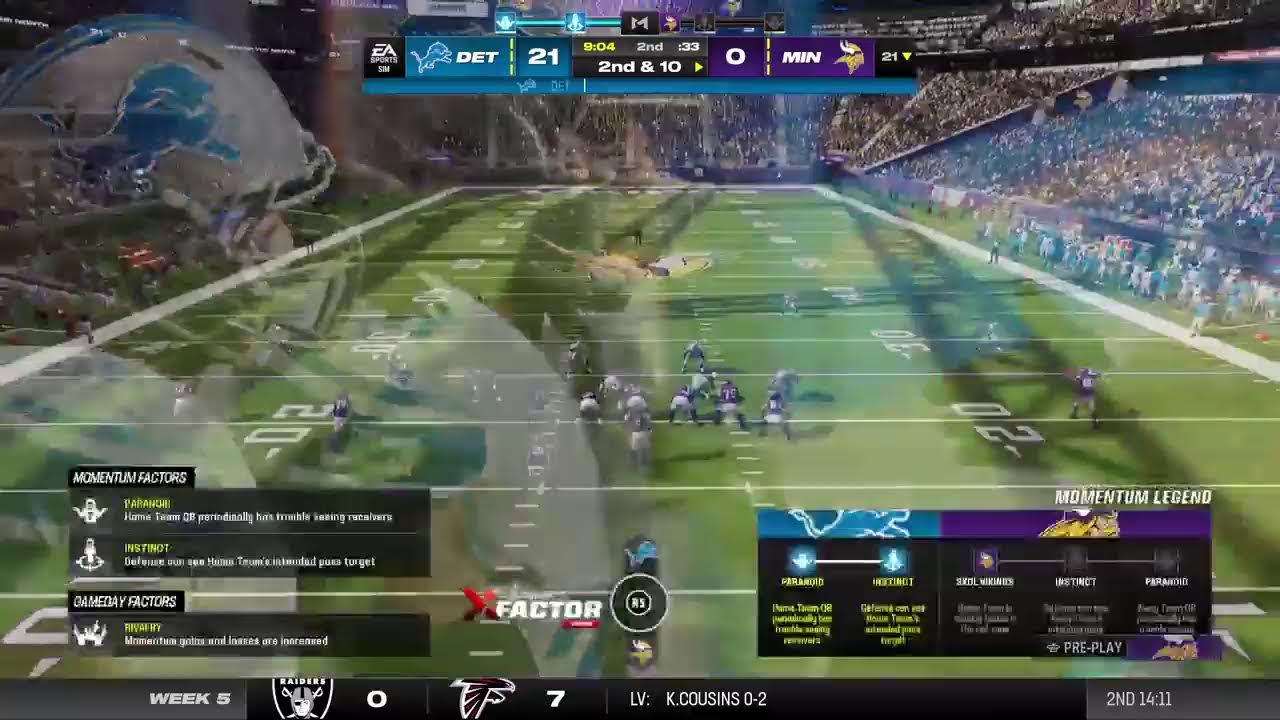 Viks Madden 2025 Week 5 YouTube