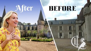 16 YEARS IN 16 MINUTES  The RENOVATION of our CHATEAU COURTYARD