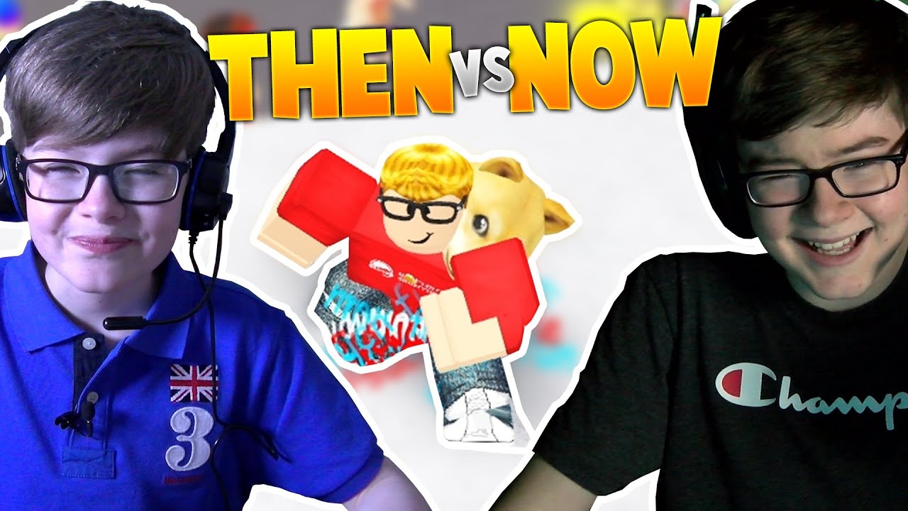Then Vs Now Roblox Icebreaker Youtube - ethan gamer tv youtube roblox