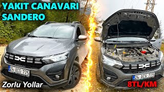 2025 Daci̇a Sandero Stepway/Bu Yakit Gerçek Mi̇? 1.0Tce Arazi̇ Şartlarinda/ Yakit Testi̇