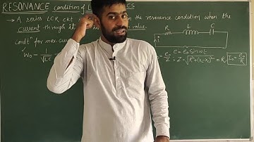 XII-07-07 (A.C.) Resonance condition of series LCR circuit || Resonance || Ombir Jindher