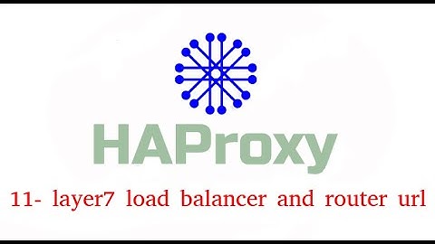 11 layer7 load balancer and router url