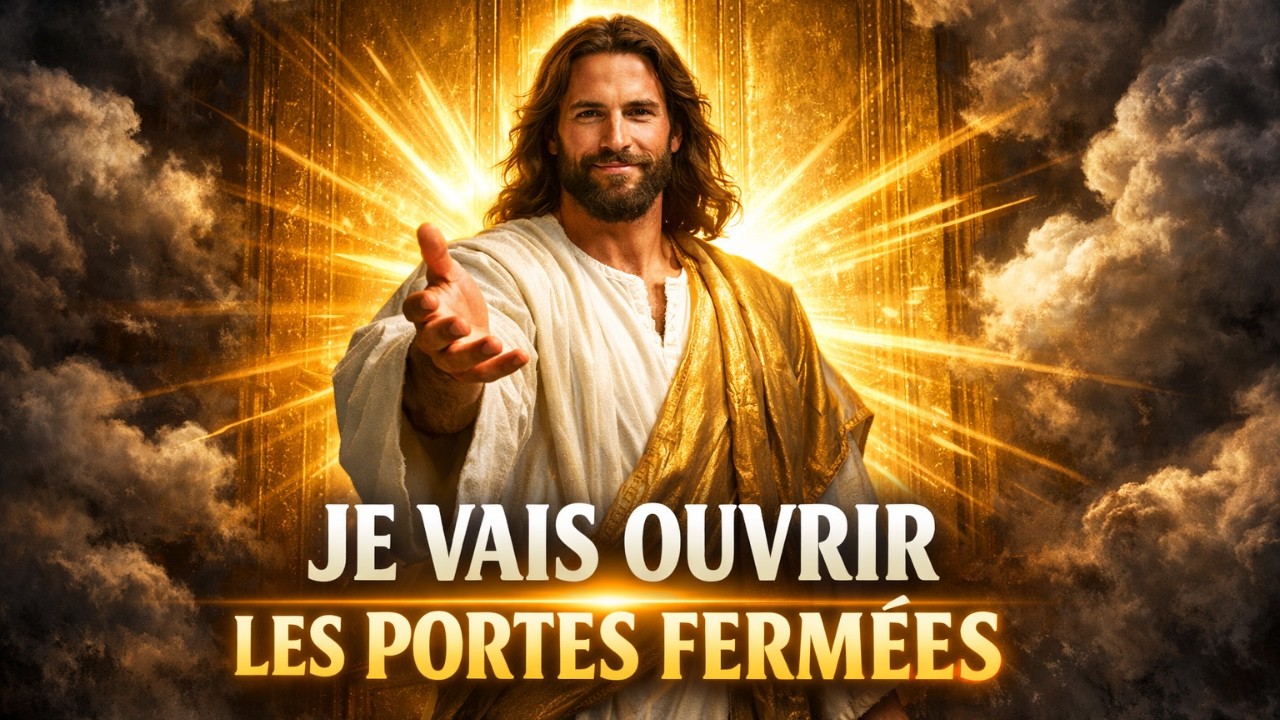 JE VAIS OUVRIR LES PORTES FERMÉES | Message de Dieu Pour Toi Aujourd'hui