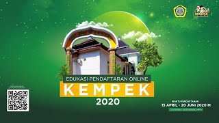 [EDUKASI #1] Cara Daftar Online Pondok Pesantren Kempek 2020