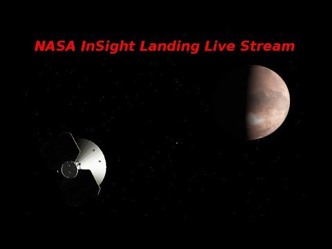 NASA InSight Landing Live Stream
