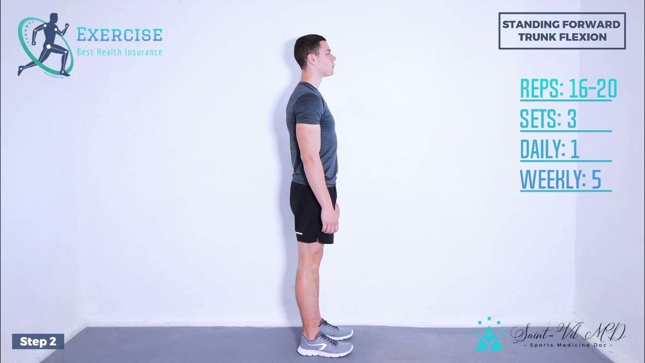 Standing forward trunk flexion YouTube