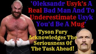 TYSON FURY BEING COMPLIMENTARY OF OLEKSANDR USYK LEADS SOME FANS TO BELIEVE HIS TUNE HAS CHANGED