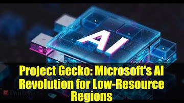 Project Gecko: Microsoft