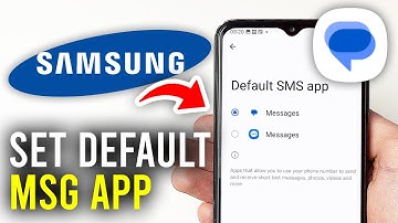 How To Set Google Messages As Default Messaging App On Samsung Phone - Full Guide