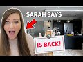Sarah says is back