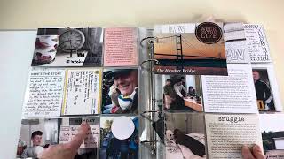 Looking back at my ‘Week In The Life’ insert in my Project Life album from 2017