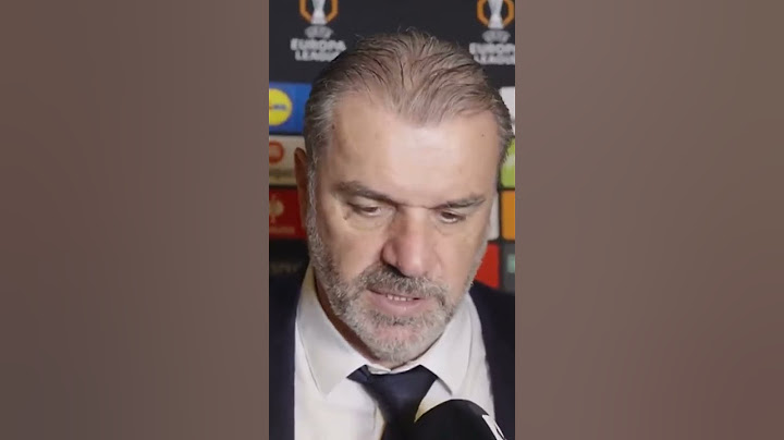 "EVERYONE'S GOT THROUGH, READY FOR SUNDAY!" Ange Postecoglou: Galatasaray 3-2 Tottenham