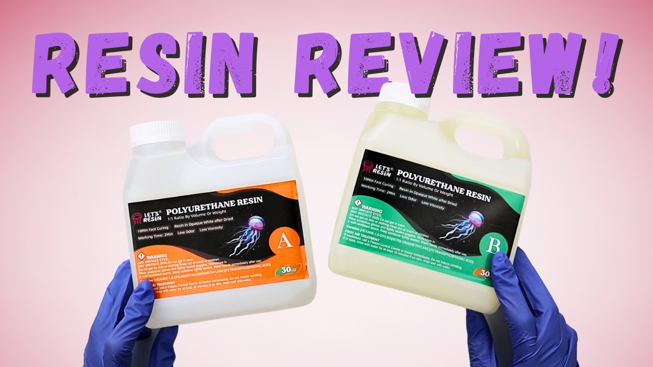 Testing out Let's Resin Polyurethane Resin for the First Time - PU Resin  Review 