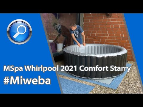 Miweba MSpa Whirlpool 2021 Comfort Starry C-ST061  ★ Unboxing ★ Aufbau  ★ erste Infos