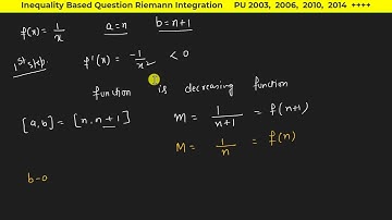 Inequality Based Question || Riemann Integration || Bsc Math
