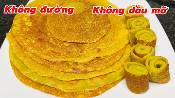 15 Phút có món bánh chuối nướng bằng chảo thơm ngon