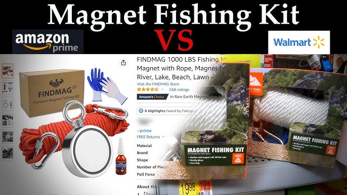 Magnet - FindMag 660 Lbs Pulling Force For Fishing Free For Review Unboxing  Part 1 