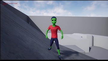 UE4 character / Alienboy / Epic skeleton / IK bones