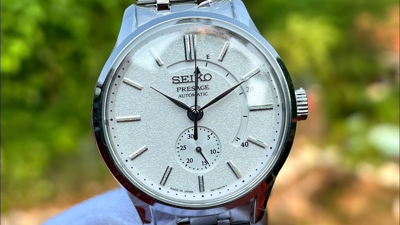 Video 4K ] Review Seiko Presage SARY143  - YouTube