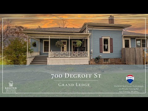 700 Degroff St, Grand Ledge, MI home video tour