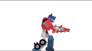 Transformers fall of Cybertron Optimus Prime stick nodes pro animation #optimusprime #sticknodes