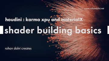 Karma XPU and MaterialX - lesson 1 -  Shader building basics
