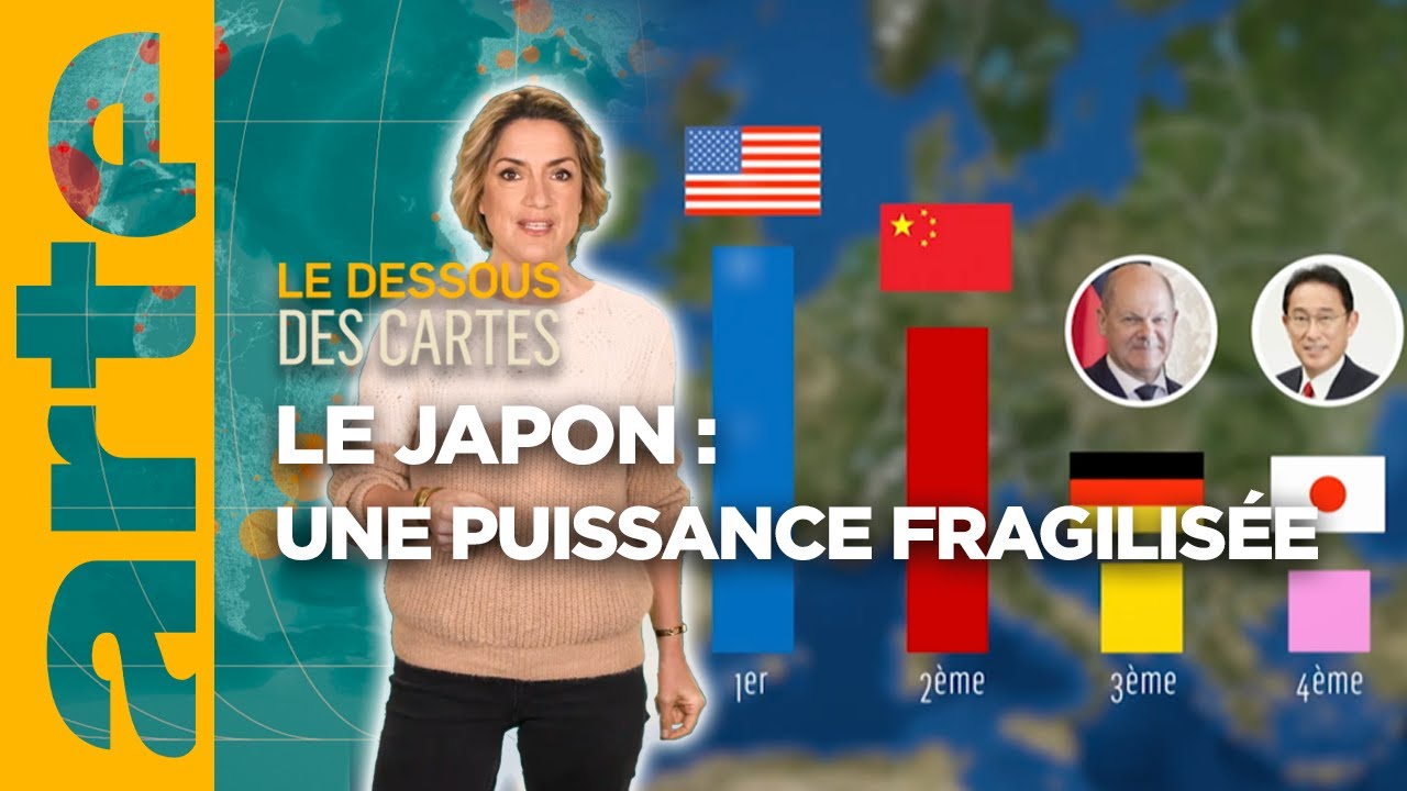 Le Japon : une puissance fragilisée | L'essentiel du Dessous des Cartes | ARTE