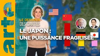 Le Japon : une puissance fragilisée | L'essentiel du Dessous des Cartes | ARTE screenshot 1
