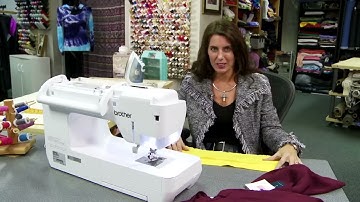 Sew a Blind Hem Stitch on a Home Sewing Machine | Sewing Tutorial with Angela Wolf