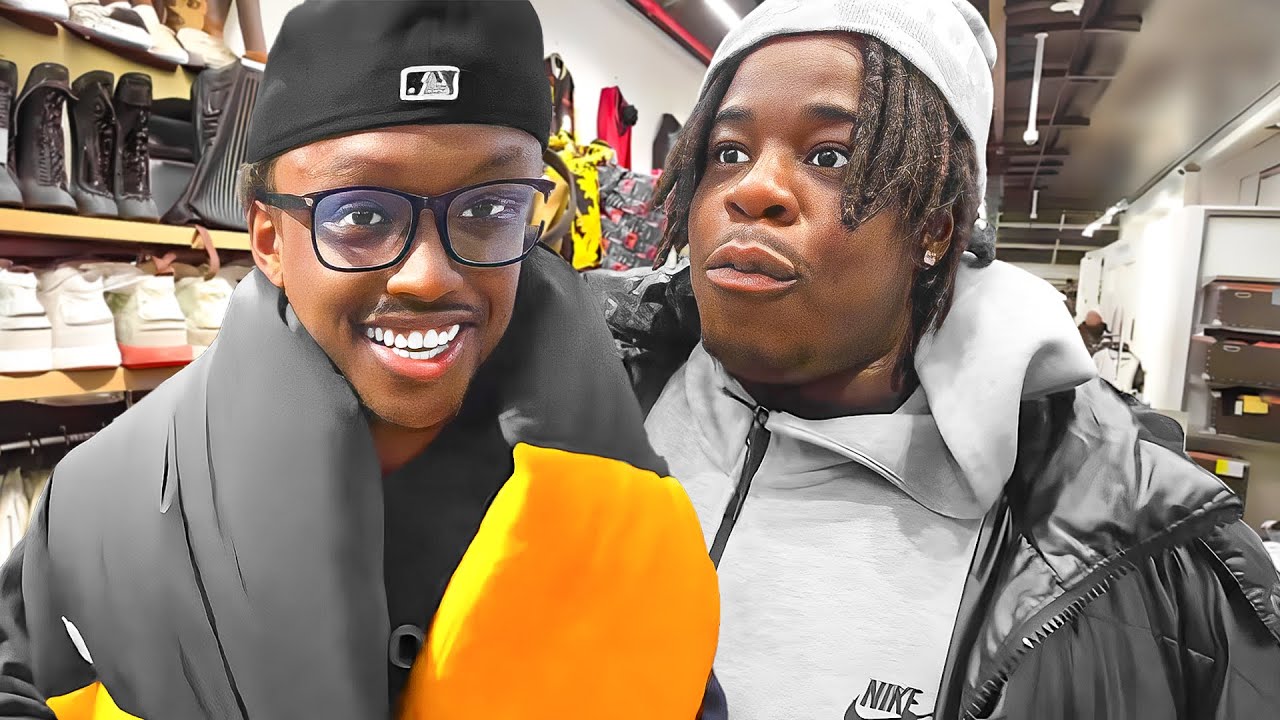Chibu & Yusuf Go Clothing Shopping..