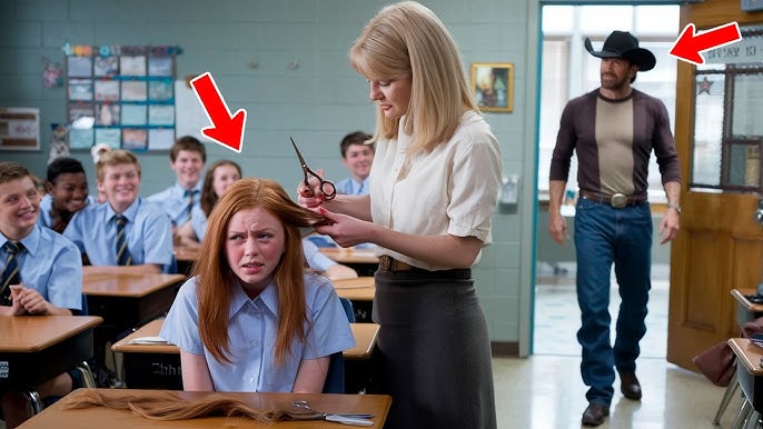 Teacher Cut Chuck Norris' Daughter's Hair, But When Her Father Arrived… -  YouTube